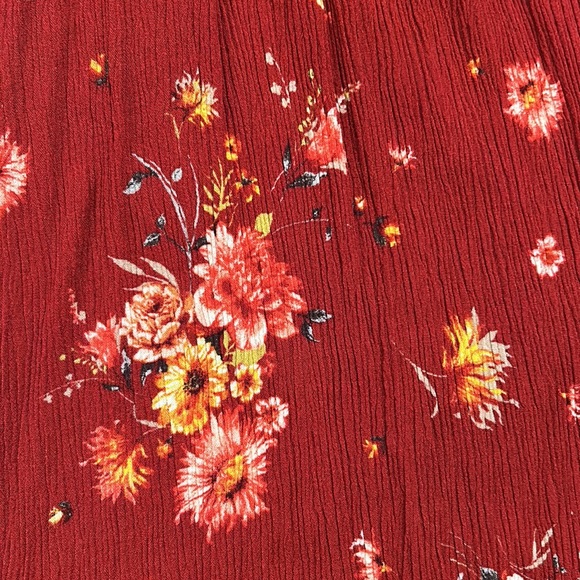 Torrid Cold Shoulder floral top size 0 - Picture 3 of 6